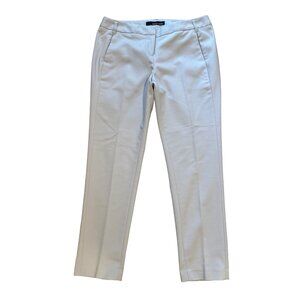 Size 6 Amanda + Chelsea Contemporary Fit Narrow Leg Grey Ankle Pants w/Pockets